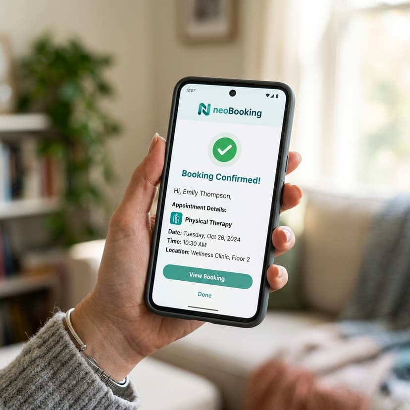 neoBooking Mobile Confirmation