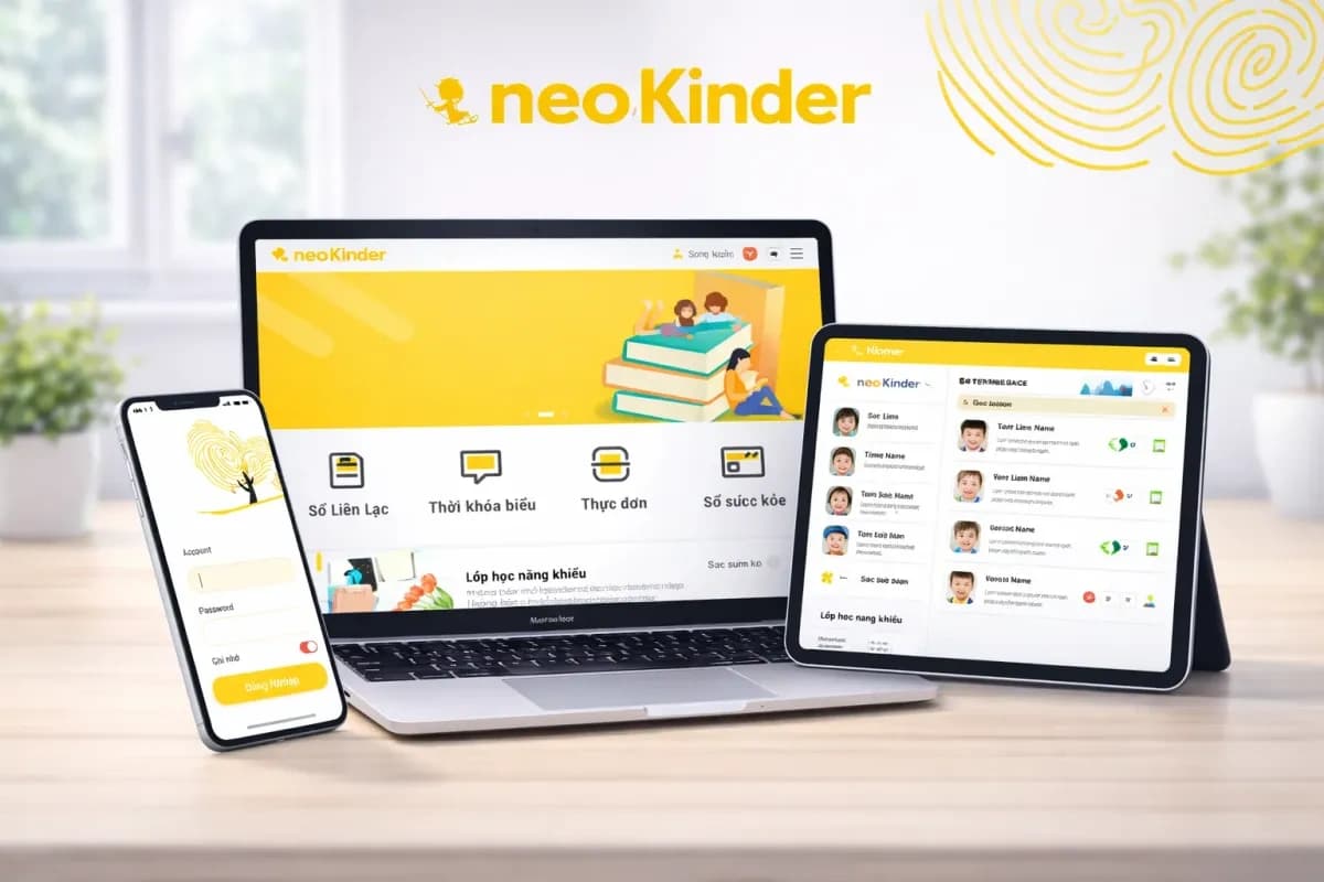 neoKinder early education management dashboard